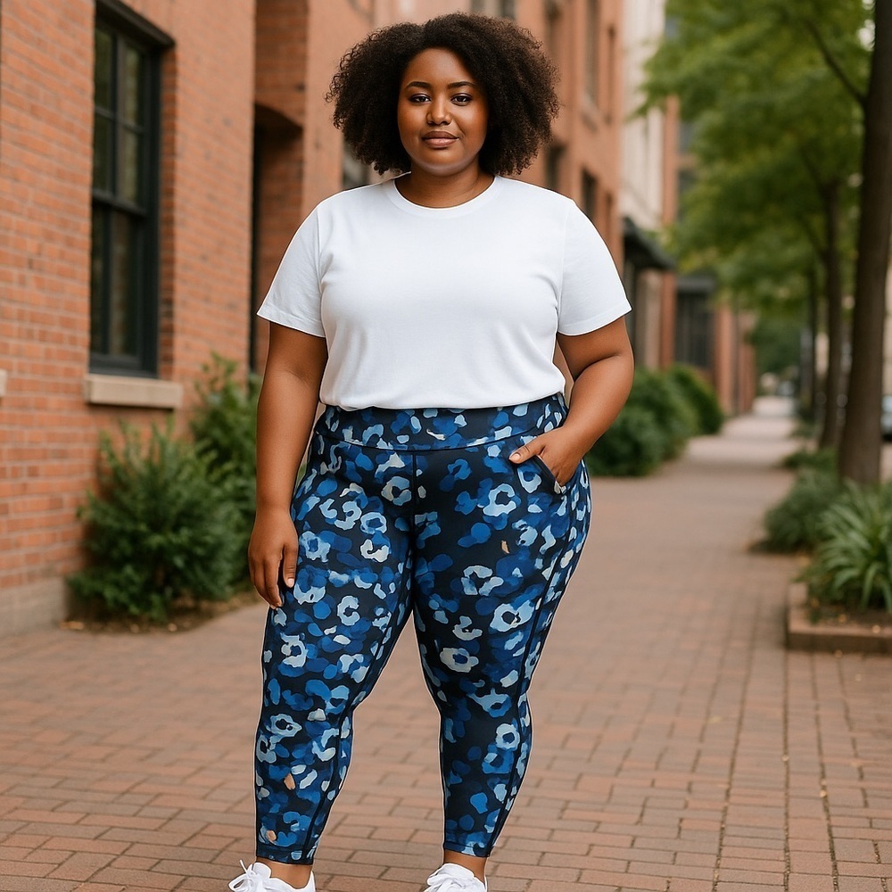 Lane Bryant | Livi Soft 7/8 Legging - Printed Animal Medium Print 34/36